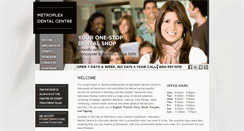 Desktop Screenshot of metroplexdental.ca
